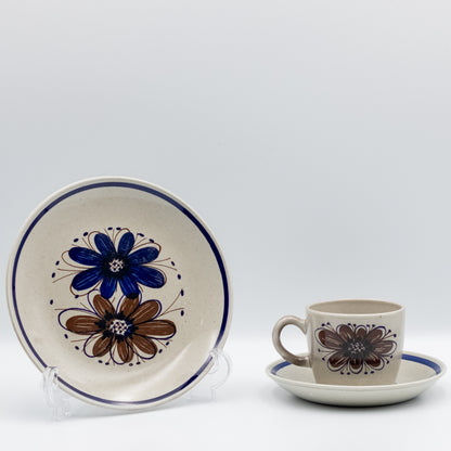 Florry シリーズ｜カップ＆ソーサー＆プレート 3点セット｜スタヴァンゲルフリント Stavangerflint｜Nils Aarrestad Sivertsen